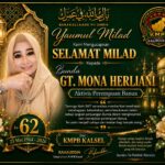 Yaumul Milad ke-62 GT. Mona Herliani, KMPB Kalsel: Perempuan Banua Harus Jadi Cahaya Perubahan
