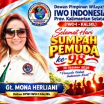 98 Tahun Sumpah Pemuda, Ketua IWO•I Kalsel Ajak Generasi Muda Bijak Bermedia Digital